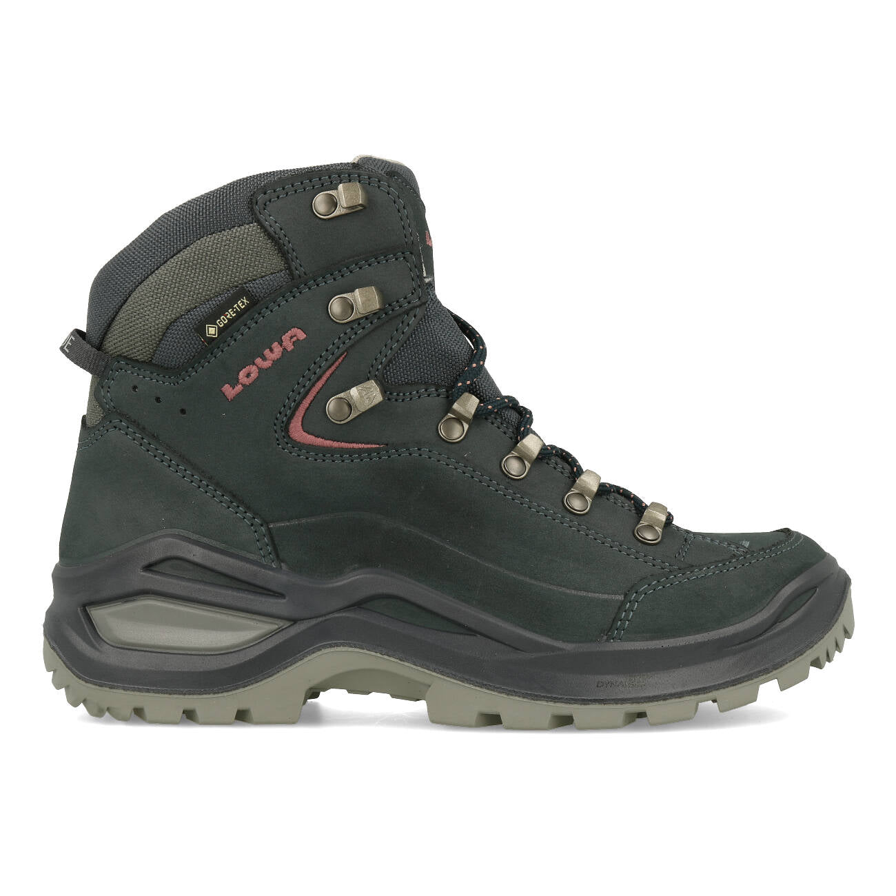 Lowa Renegade Evo GTX Mid Ws Damen Stahlblau Alt Rosa