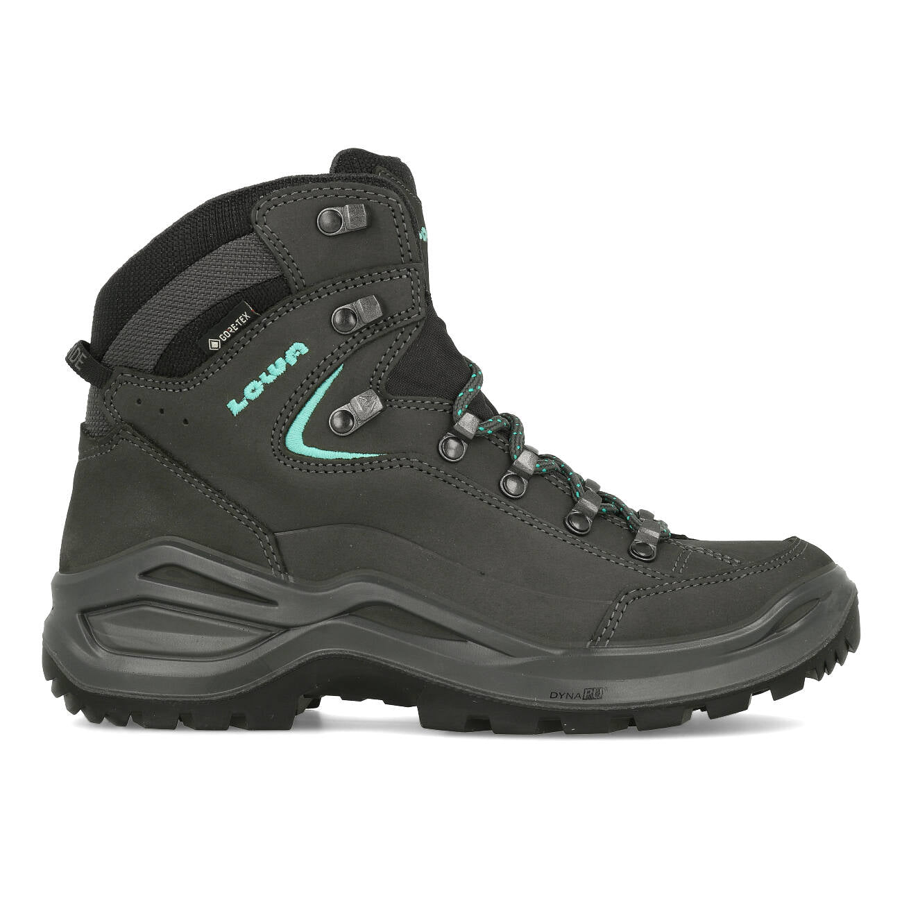 Lowa Renegade Evo GTX Mid Ws Damen Asphalt Türkis