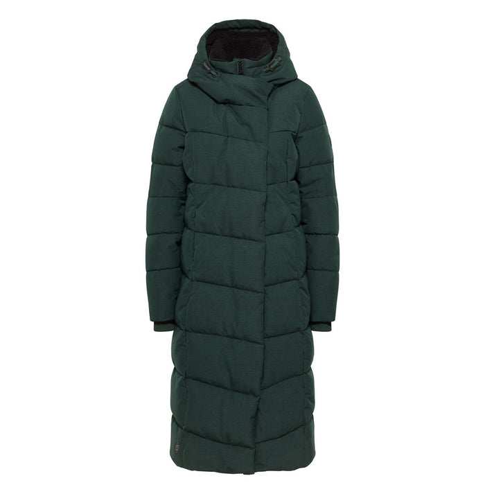 Ragwear Pavla Long Jacket Damen Dark Green
