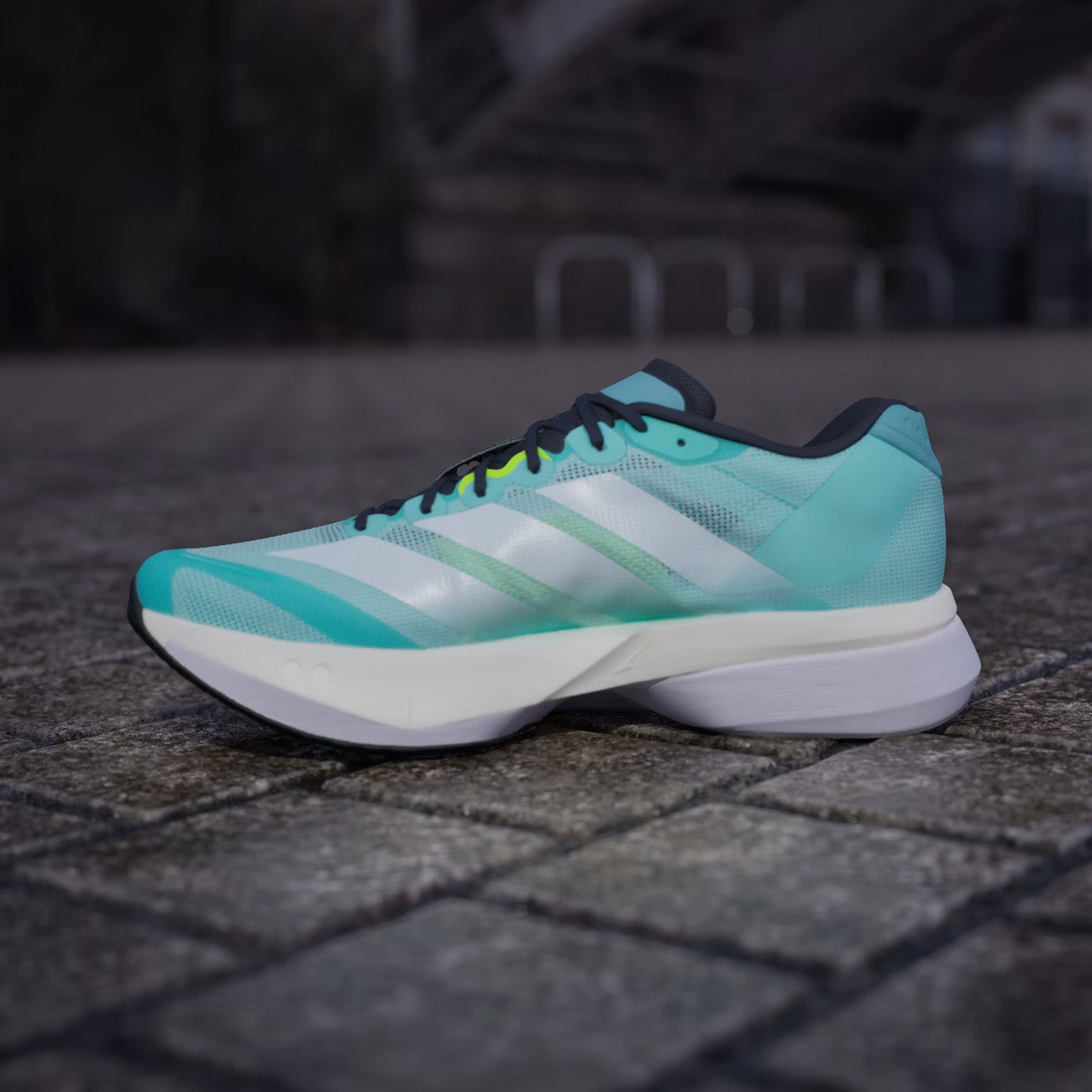 adidas Boston 13 Herren Flash Aqua Cloud White Lucid Lemon