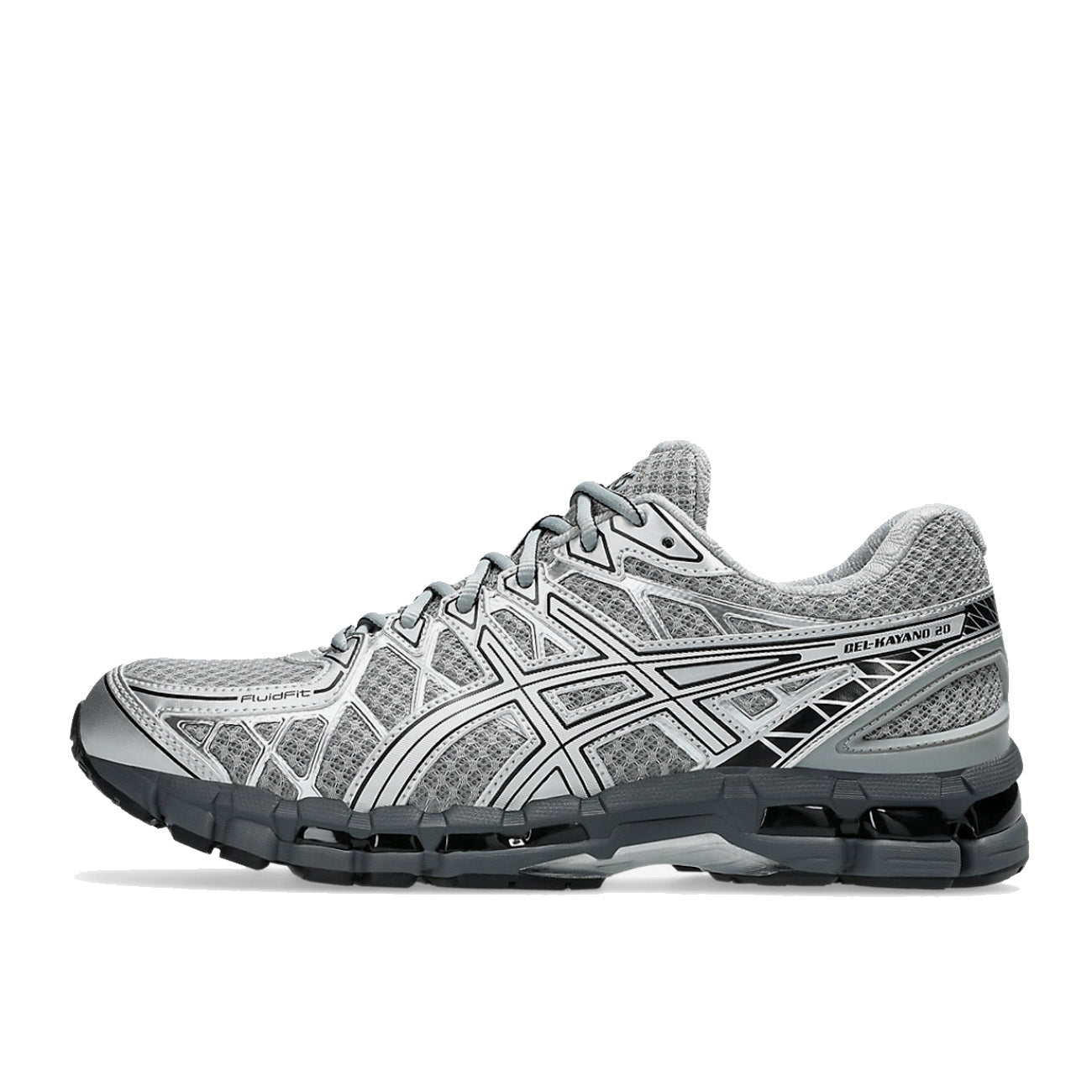 Asics Gel-Kayano 20 Herren Gravel Pure Silver
