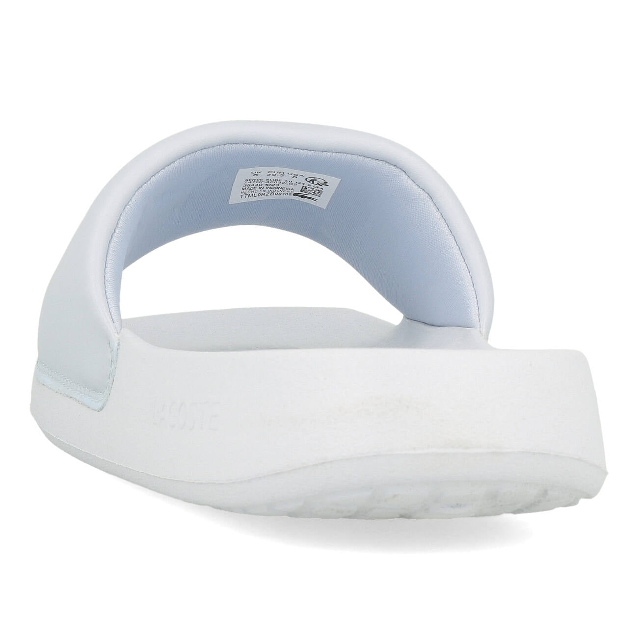 Lacoste Serve Slide 1.0 124 2 CFA Damen Light Blue Light Blue