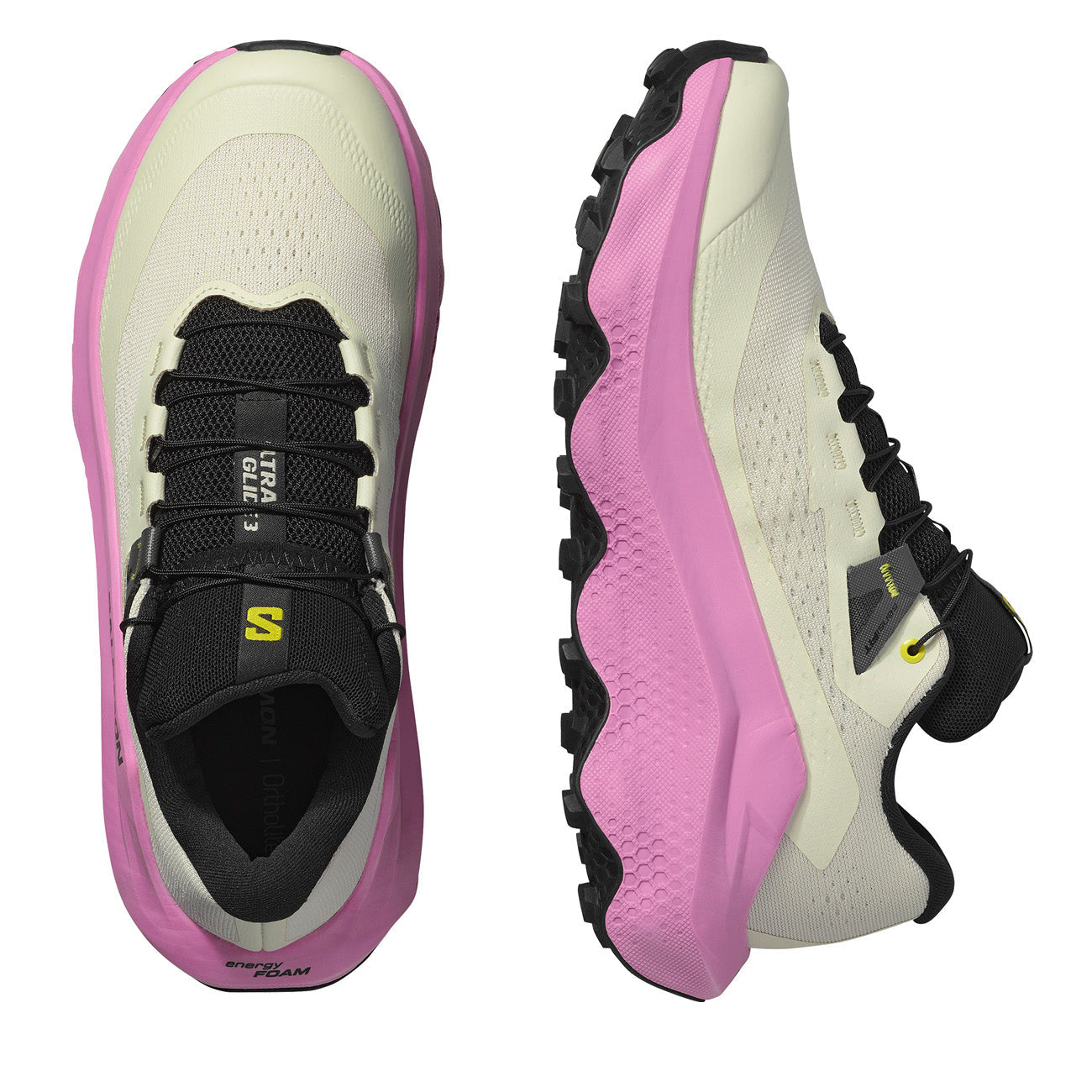 Salomon Ultra Glide 3 W Damen Almilk Cylamen Black