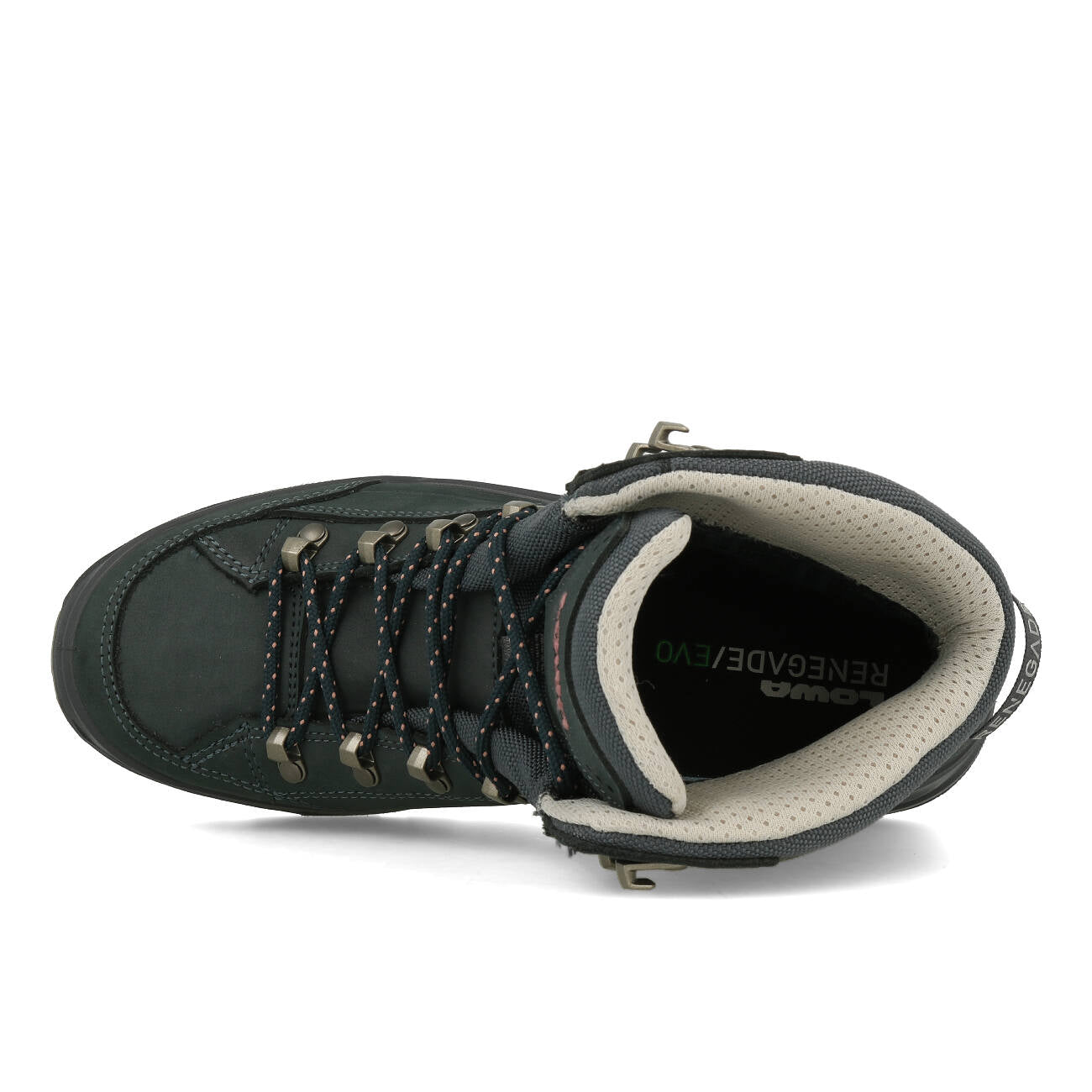 Lowa Renegade Evo GTX Mid Ws Damen Stahlblau Alt Rosa