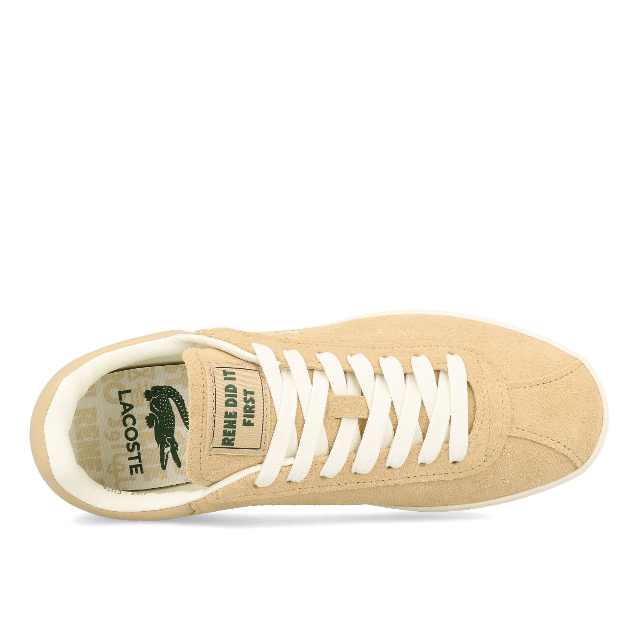 Lacoste Baseshot 124 2 SFA Damen Light Brown Off White