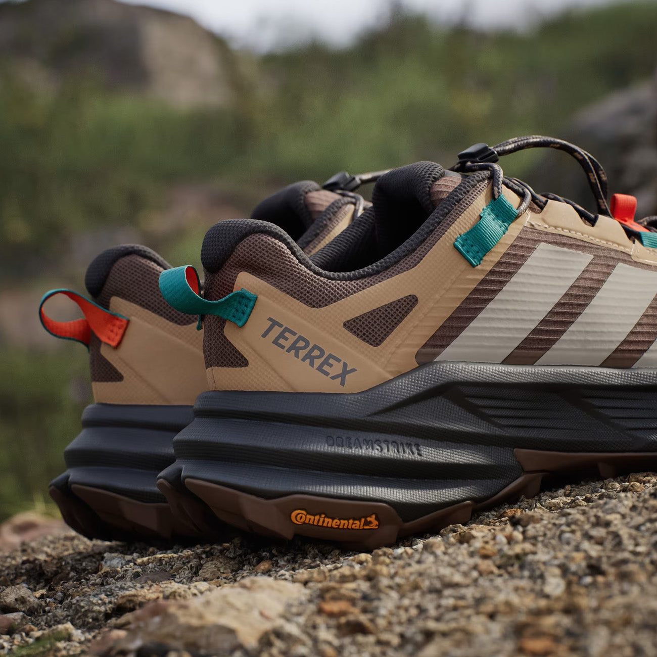 adidas Terrex Freehiker SL GTX Earth Strata Beige Pure Teal