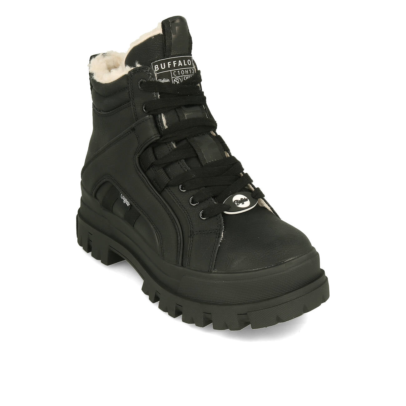 Buffalo Aspha NC Mid Warm Vegan Nubuck Black