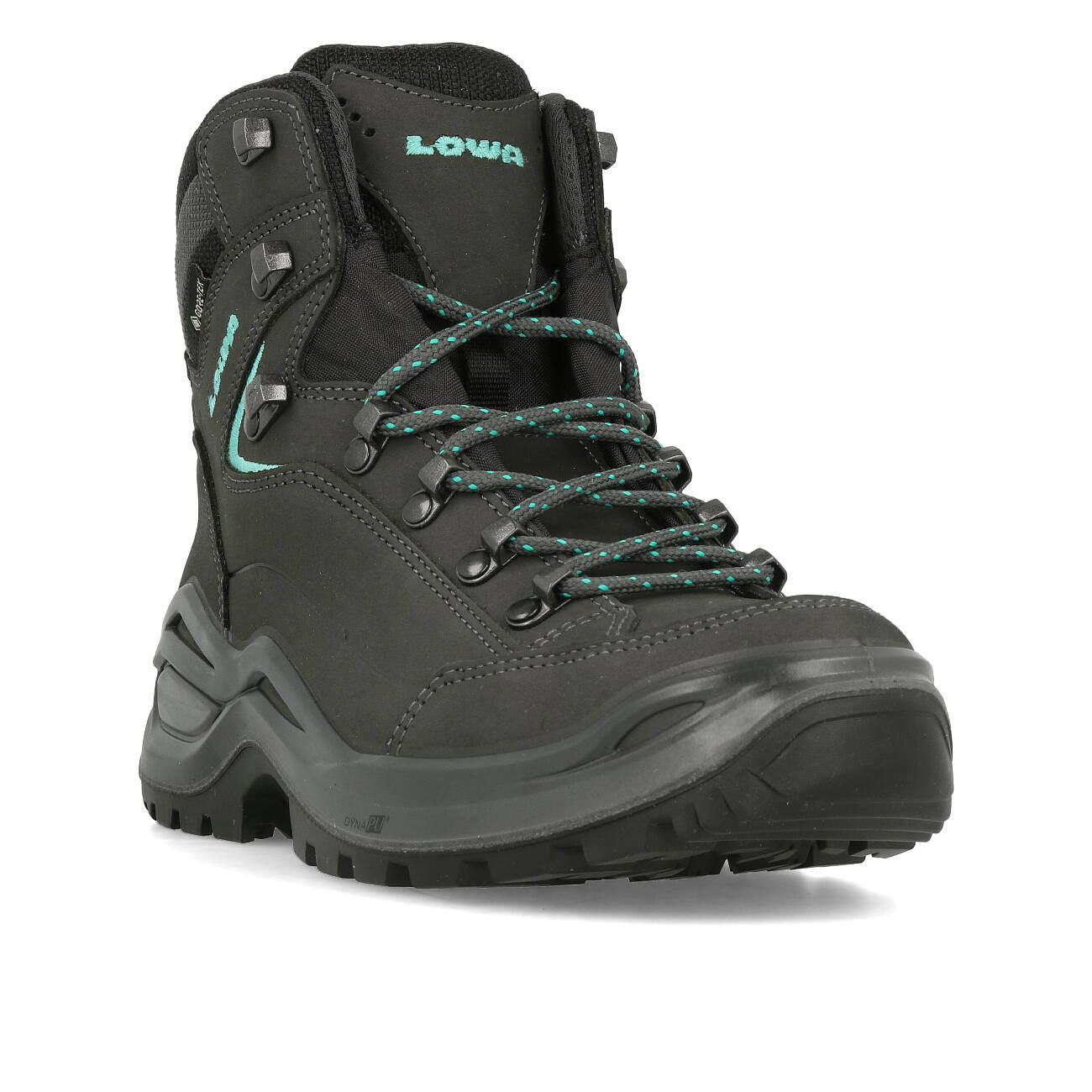 Lowa Renegade Evo GTX Mid Ws Damen Asphalt Türkis