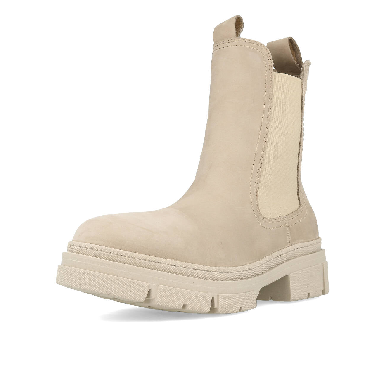 Tamaris 1-25901-41-353 Chelsea Boots Damen Taupe Nubuck