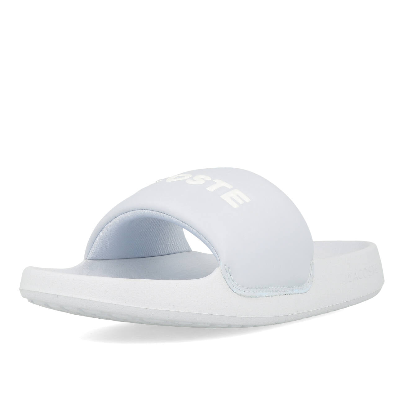 Lacoste Serve Slide 1.0 124 2 CFA Damen Light Blue Light Blue