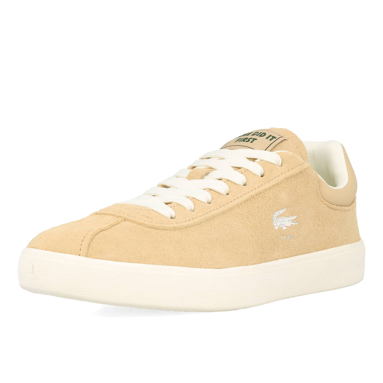 Lacoste Baseshot 124 2 SFA Damen Light Brown Off White