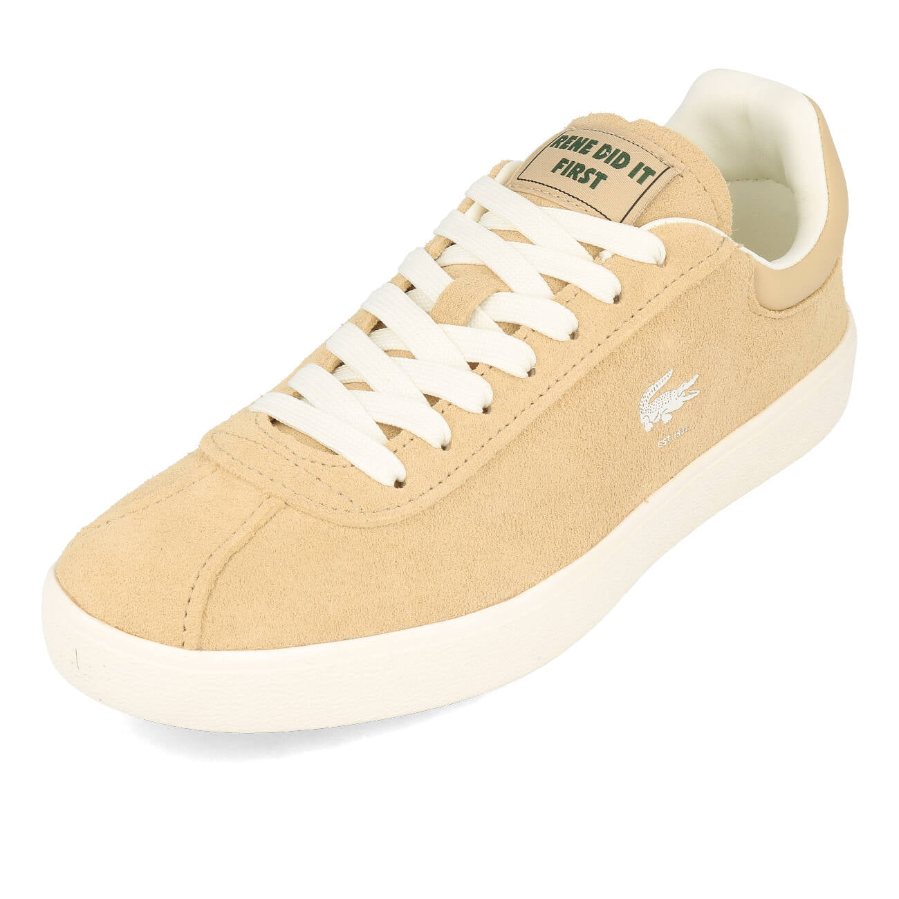 Lacoste Baseshot 124 2 SFA Damen Light Brown Off White